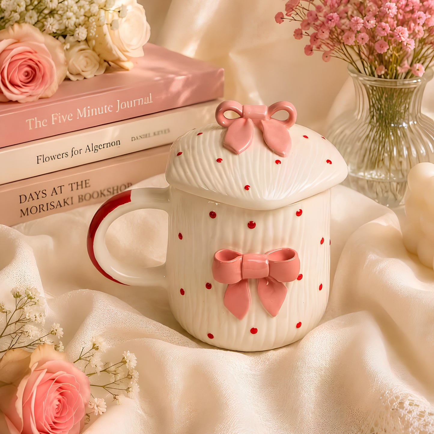 Bow Mushroom Mug