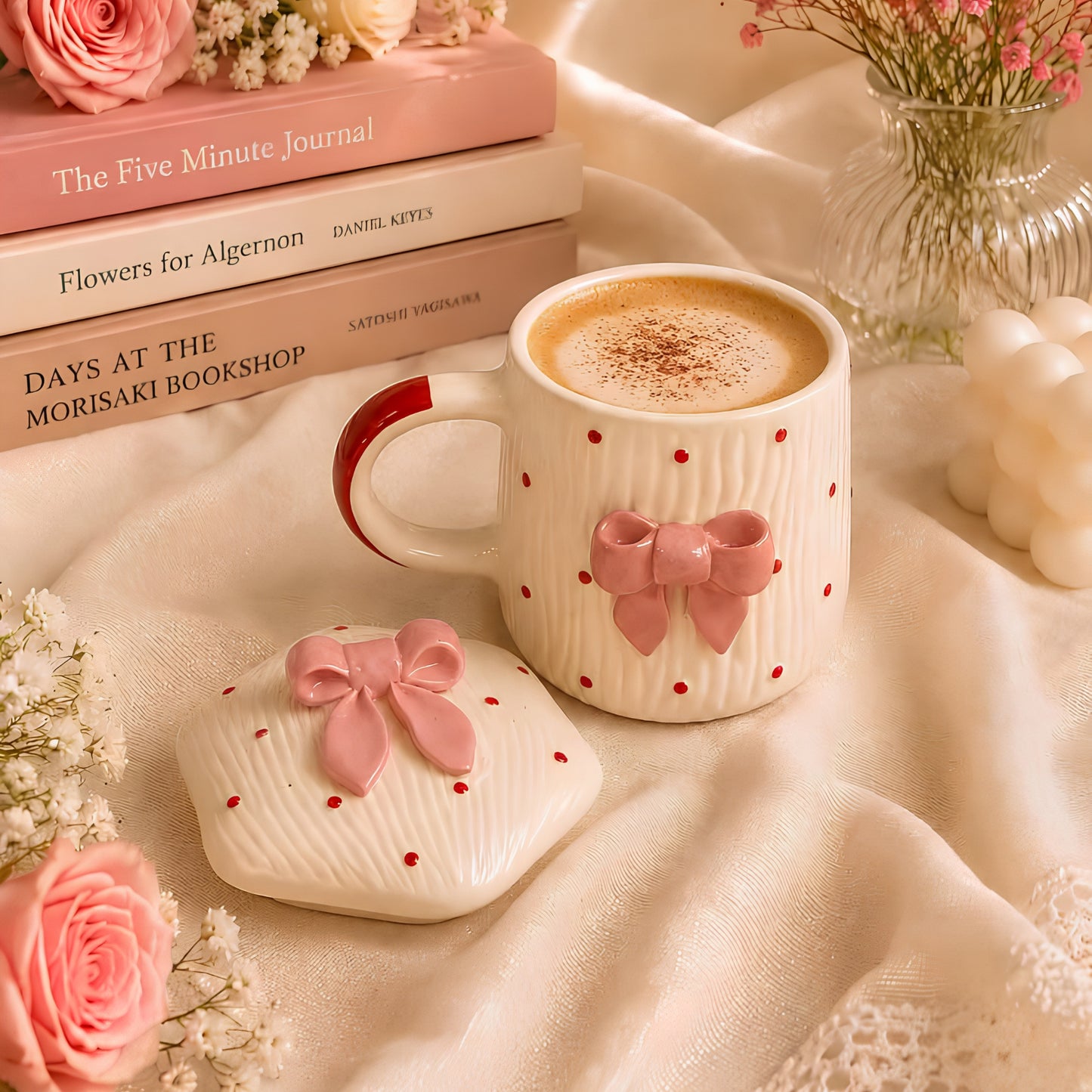 Bow Mushroom Mug