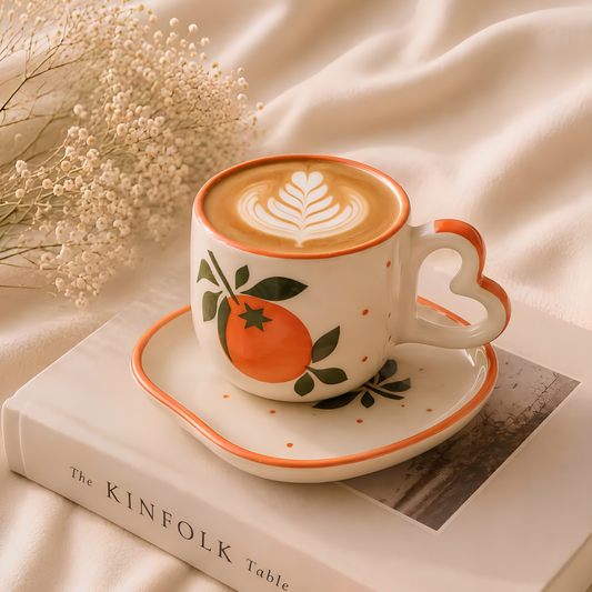Orange Blossom Cup & Saucer